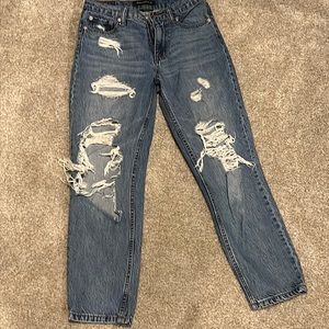 Aeropostale Ripped mom jeans